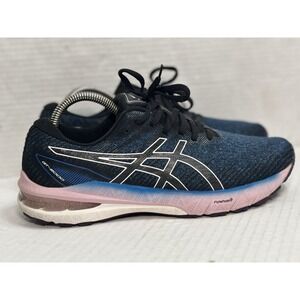 ASICS GT-2000 10 Running Shoes Black Pink Wide Womens 8.5 1012B044